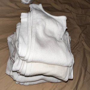 White Tanktops(Pack of 5)